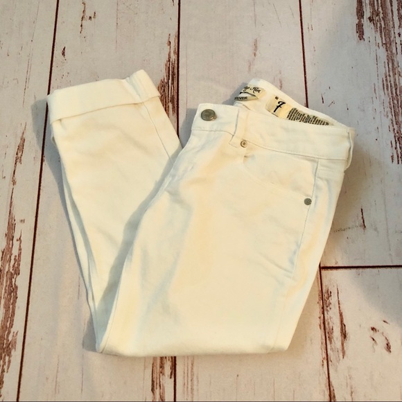 Indigo Rein Denim - Indigo Rein Juniors Cropped White Skinny Jeans